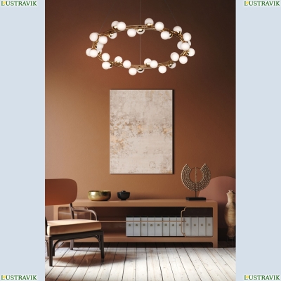 Светильник MOD081PL-L50G3K ★Maytoni, 1 x 55Вт☀, Золото► — Купить▼