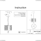 Светильник MOD184-PL-01-CH ★Maytoni, 1 x 60Вт☀, Хром► — Купить▼
