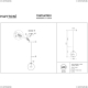 Светильник MOD055PL-L12G3K ★Maytoni, 1 x 12Вт☀, Золото► — Купить▼