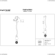 Светильник P069PL-L17CH3K ★Maytoni, 1 x 17Вт☀, Хром► — Купить▼