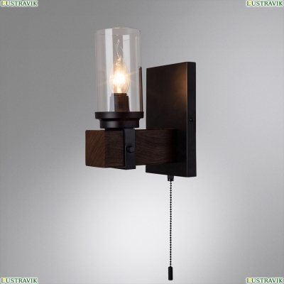 Бра A7014AP-1BK ★ Arte lamp — купить в интернет магазине ЛЮСТРАВИК☀