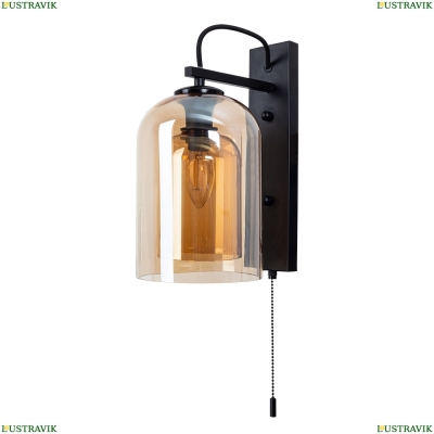 Бра A7015AP-1BK ★ Arte lamp — купить в интернет магазине ЛЮСТРАВИК☀