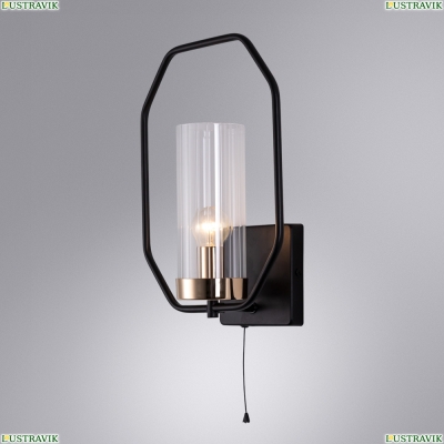 Бра A7004AP-1BK ★ Arte lamp — купить в интернет магазине ЛЮСТРАВИК☀