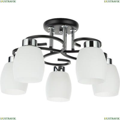Люстру A4505PL-5BK ★ Arte lamp — купить в интернет магазине ЛЮСТРАВИК☀