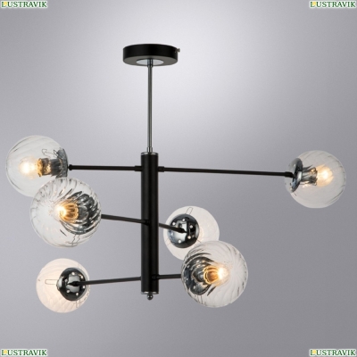 Люстру A3566PL-6BK ★ Arte lamp — купить в интернет магазине ЛЮСТРАВИК☀