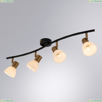 Спот A3117PL-4BK ★ Arte lamp — купить в интернет магазине ЛЮСТРАВИК☀