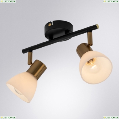 Спот A3117PL-2BK ★ Arte lamp — купить в интернет магазине ЛЮСТРАВИК☀