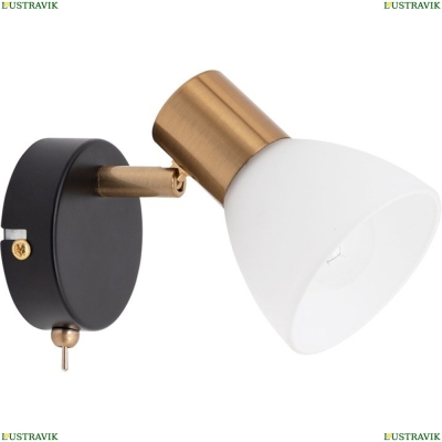 Спот A3117AP-1BK ★ Arte lamp — купить в интернет магазине ЛЮСТРАВИК☀