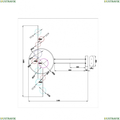 Светильник A7790SP-75WH ★ Arte lamp — купить в интернет магазине ЛЮСТРАВИК☀