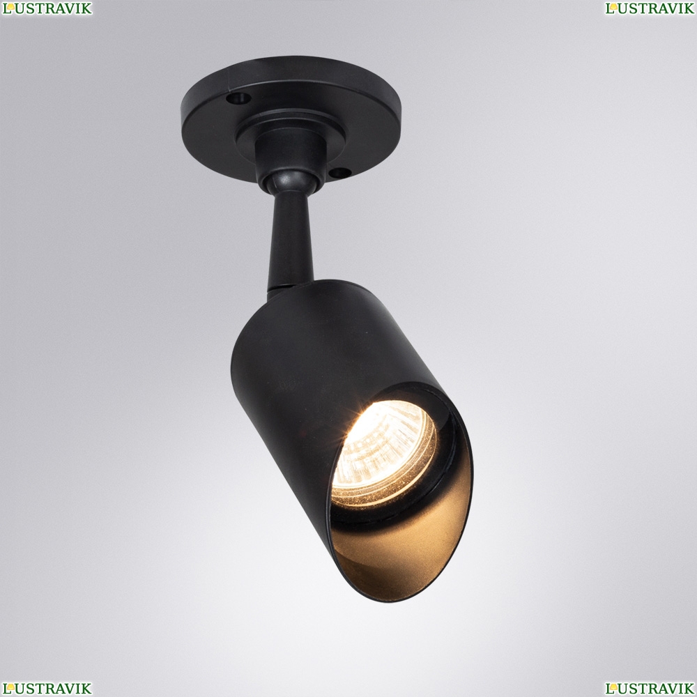 Спот A1022AL-1BK ★ Arte lamp — купить в интернет магазине ЛЮСТРАВИК☀