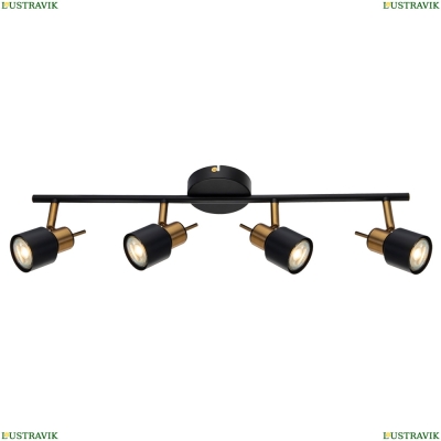 Спот A1906PL-4BK ★ Arte lamp — купить в интернет магазине ЛЮСТРАВИК☀