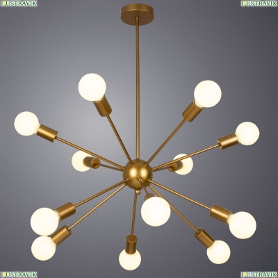 Люстру A6702PL-12PB ★ Arte lamp — купить в интернет магазине ЛЮСТРАВИК☀