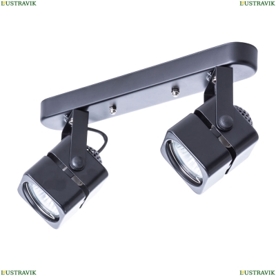Спот A1315PL-2BK ★ Arte lamp — купить в интернет магазине ЛЮСТРАВИК☀