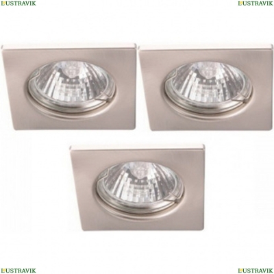 Светильник A2210PL-3SS ★ Arte lamp — купить в интернет магазине ЛЮСТРАВИК☀