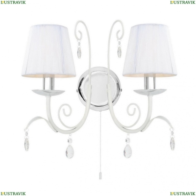 Бра A1743AP-2WH ★ Arte lamp — купить в интернет магазине ЛЮСТРАВИК☀