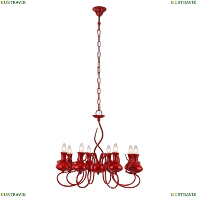 Люстру A6819LM-8RD ★ Arte lamp — купить в интернет магазине ЛЮСТРАВИК☀