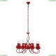 Люстру A6819LM-8RD ★ Arte lamp — купить в интернет магазине ЛЮСТРАВИК☀