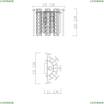 Бра 6005/17 AP-1 ★ DIVINARE — купить в интернет магазине ЛЮСТРАВИК☀