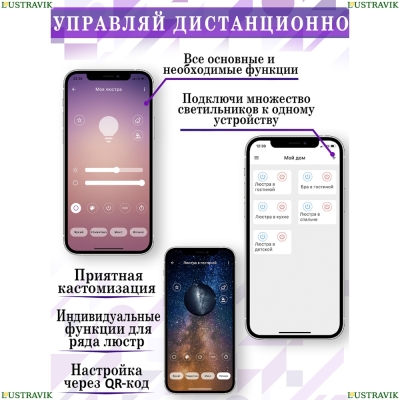 Бра LED LAMPS 81119/1W ★ Natali Kovaltseva — купить в интернет магазине ЛЮСТРАВИК☀