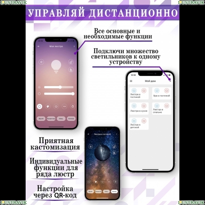 Люстру LED LAMPS 81284 ★ Natali Kovaltseva — купить в интернет магазине ЛЮСТРАВИК☀
