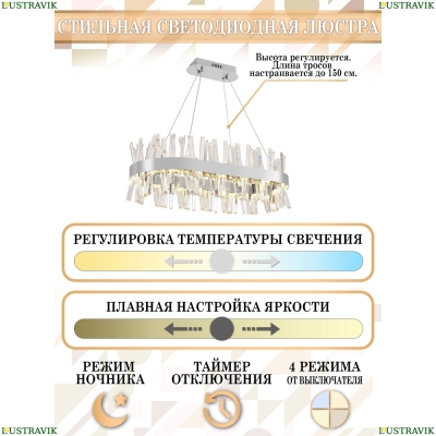Люстру LED LAMPS 81251 ★ Natali Kovaltseva — купить в интернет магазине ЛЮСТРАВИК☀