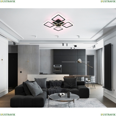 Люстру HIGH-TECH LED LAMPS 82004 BLACK ★ Natali Kovaltseva — купить в интернет магазине ЛЮСТРАВИК☀