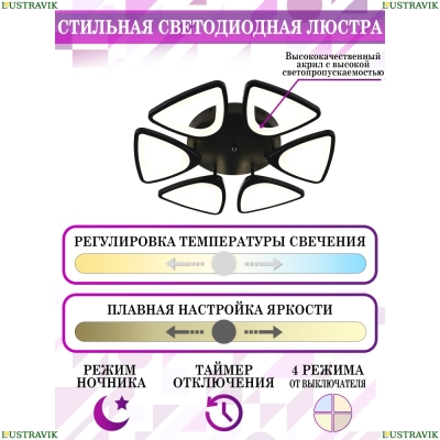 Люстру INNOVATION STYLE 83045 BLACK ★ Natali Kovaltseva — купить в интернет магазине ЛЮСТРАВИК☀