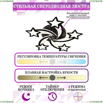 Люстру INNOVATION STYLE 83018 BLACK ★ Natali Kovaltseva — купить в интернет магазине ЛЮСТРАВИК☀