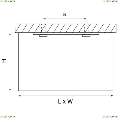 Светильник 214866 ★ Lightstar — купить в интернет магазине ЛЮСТРАВИК☀