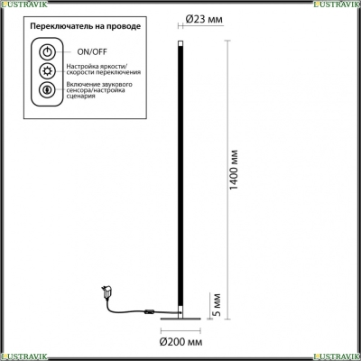 Торшер 4335/32FL ★ Odeon Light — купить в интернет магазине ЛЮСТРАВИК☀
