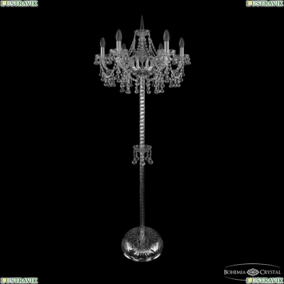 Торшер 1409T2/6/195-160 Ni ★ Bohemia Ivele Crystal — купить в интернет магазине «ЛЮСТРАВИК»☀