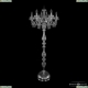 Торшер 1409T1/6/195-160 Ni ★ Bohemia Ivele Crystal — купить в интернет магазине «ЛЮСТРАВИК»☀