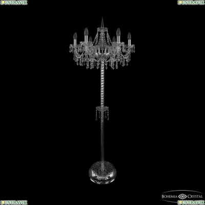 Торшер 1403T2/6/195-160 Ni ★ Bohemia Ivele Crystal — купить в интернет магазине «ЛЮСТРАВИК»☀