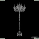 Торшер 1403T1/8/195-160 Ni ★ Bohemia Ivele Crystal — купить в интернет магазине «ЛЮСТРАВИК»☀