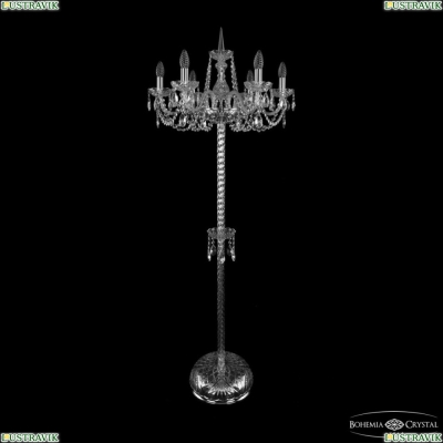 Торшер 1402T2/6/195-160 Ni ★ Bohemia Ivele Crystal — купить в интернет магазине «ЛЮСТРАВИК»☀