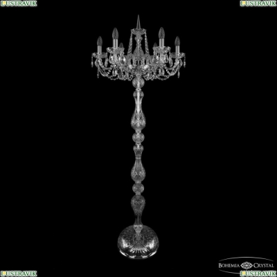 Торшер 1402T1/6/195-160 Ni ★ Bohemia Ivele Crystal — купить в интернет магазине «ЛЮСТРАВИК»☀