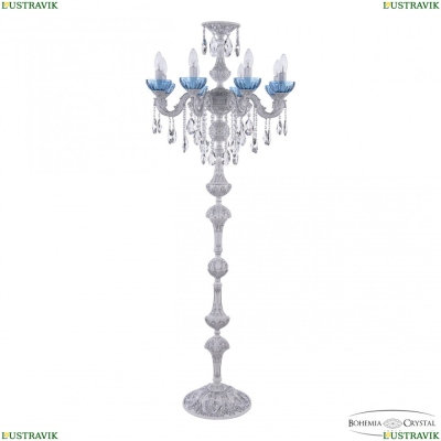 Торшер AL79101T/8/175 B WMN P Aquamarine/M-1H ★ Bohemia Ivele Crystal — купить в интернет магазине «ЛЮСТРАВИК»☀