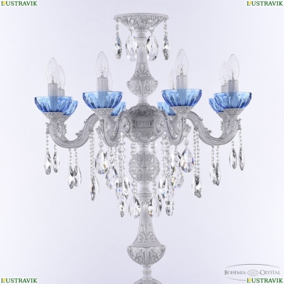 Торшер AL79101T/8/175 B WMN P Aquamarine/M-1H ★ Bohemia Ivele Crystal — купить в интернет магазине «ЛЮСТРАВИК»☀