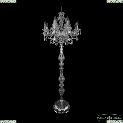Торшер 1411T1/8+4/195-170 Ni ★ Bohemia Ivele Crystal — купить в интернет магазине «ЛЮСТРАВИК»☀