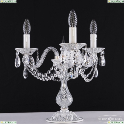 Настольная лампа AL16302L8/3/141-37 WMN ★ Bohemia Ivele Crystal — купить в интернет магазине «ЛЮСТРАВИК»☀