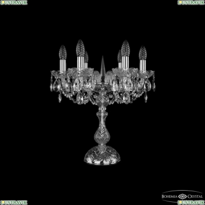 Настольная лампа 1402L/6/141-47 Ni ★ Bohemia Ivele Crystal — купить в интернет магазине «ЛЮСТРАВИК»☀
