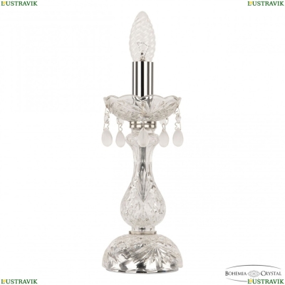 Настольная лампа 112L/1-27 Ni V0300 ★ Bohemia Ivele Crystal — купить в интернет магазине «ЛЮСТРАВИК»☀