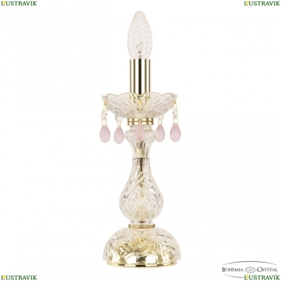 Настольная лампа 112L/1-27 G V7010 ★ Bohemia Ivele Crystal — купить в интернет магазине «ЛЮСТРАВИК»☀