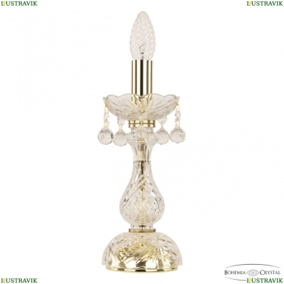 Настольная лампа 108L/1-27 G ★ Bohemia Ivele Crystal — купить в интернет магазине «ЛЮСТРАВИК»☀