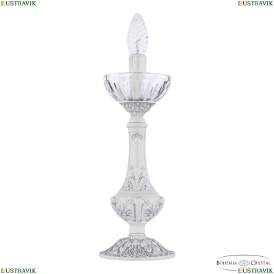 Настольная лампа AL78100L/12 WMN P Clear/M-1H ★ Bohemia Ivele Crystal — купить в интернет магазине «ЛЮСТРАВИК»☀