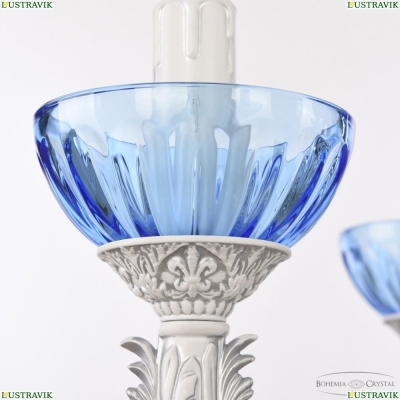 Люстра AL79101/6/175 A WMN P Aquamarine/M-1H ★ Bohemia Ivele Crystal — купить в интернет магазине «ЛЮСТРАВИК»☀
