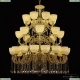Люстра AL79101/16+8+8/300/3d A WMG P1 U Wave ★ Bohemia Ivele Crystal — купить в интернет магазине «ЛЮСТРАВИК»☀