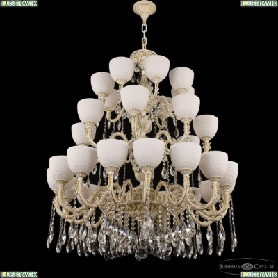 Люстра AL79101/16+8+8/300/3d A WMG P1 U Wave ★ Bohemia Ivele Crystal — купить в интернет магазине «ЛЮСТРАВИК»☀