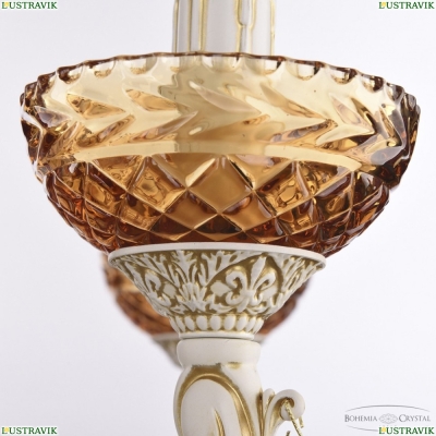 Люстра AL78101P/8/250 A WMG P Amber/M-1F ★ Bohemia Ivele Crystal — купить в интернет магазине «ЛЮСТРАВИК»☀