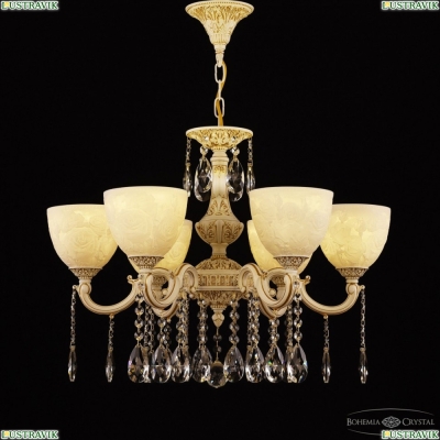 Люстра AL78101/6/175 A WMG P1 U Rose ★ Bohemia Ivele Crystal — купить в интернет магазине «ЛЮСТРАВИК»☀